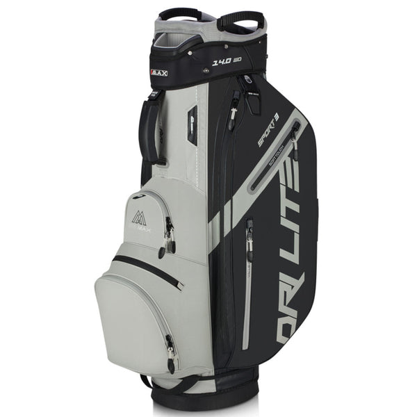 Big Max Dri Lite Sport 3 Cart Bag - Black/Taupe