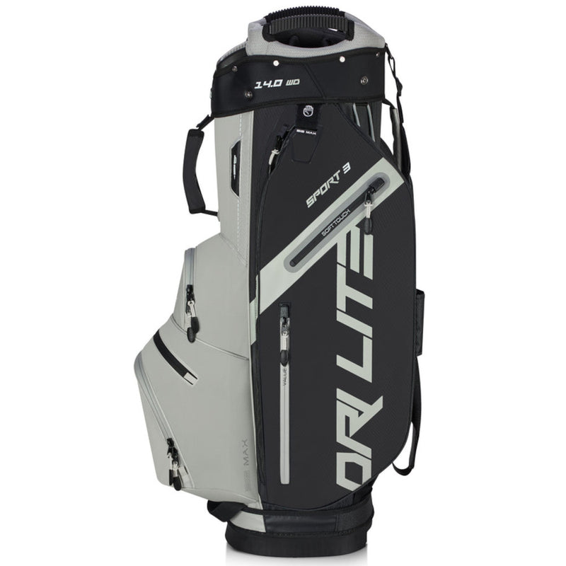 Big Max Dri Lite Sport 3 Cart Bag - Black/Taupe