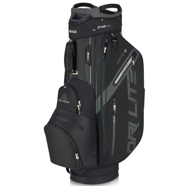 Big Max Dri Lite Sport 3 Cart Bag - Black