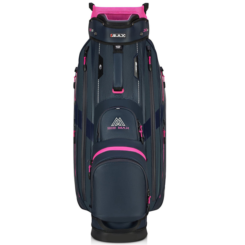 Big Max Dri Lite Sport 3 Cart Bag - Steel Blue/Fuchsia