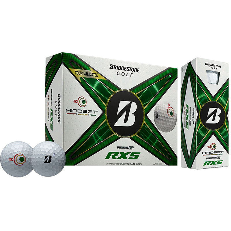 Bridgestone TOUR B RXS Golf Balls - MindSet - 12 Pack