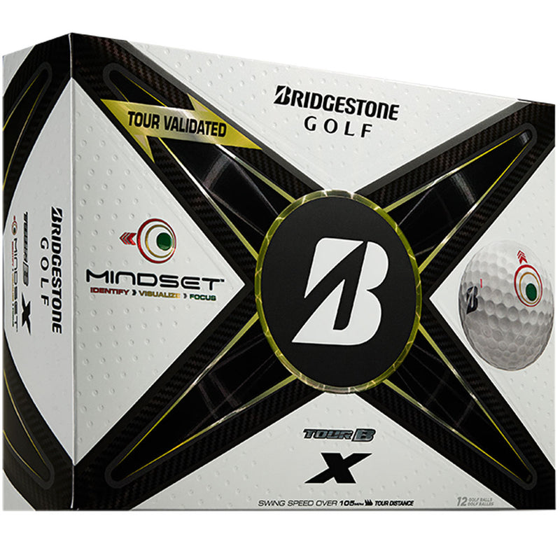 Bridgestone TOUR B X Golf Balls  - MindSet - 12 Pack