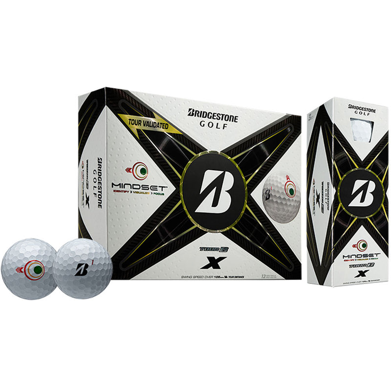 Bridgestone TOUR B X Golf Balls  - MindSet - 12 Pack