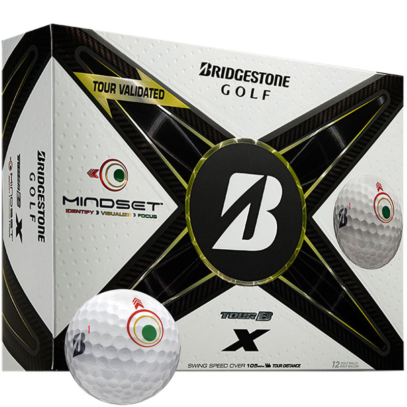 Bridgestone TOUR B X Golf Balls  - MindSet - 12 Pack