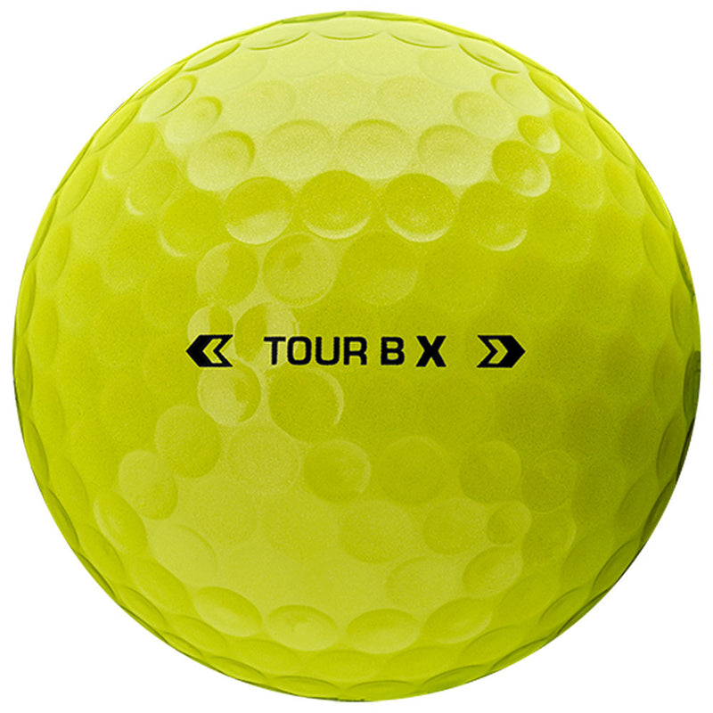 Bridgestone TOUR B X Golf Balls - Yellow - 12 Pack