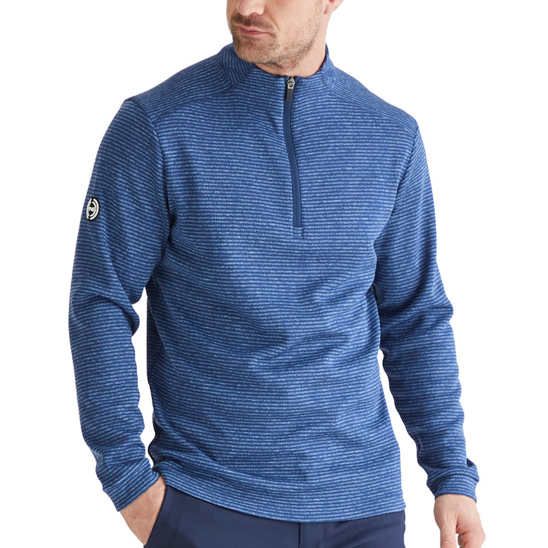 Ping Bryon 1/2 Zip Mid Layer  - Navy Multi