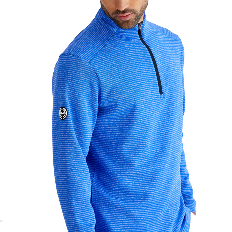 Ping Bryon 1/2 Zip Mid Layer  - Ultra Blue Multi