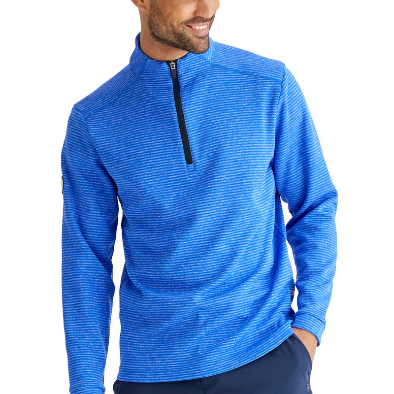 Ping Bryon 1/2 Zip Mid Layer  - Ultra Blue Multi