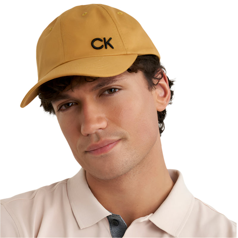 Calvin Klein Cotton Twill Caps - Wheat