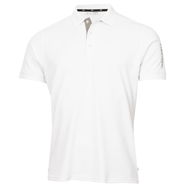 Calvin Klein Club Polo Shirt - Brilliant White