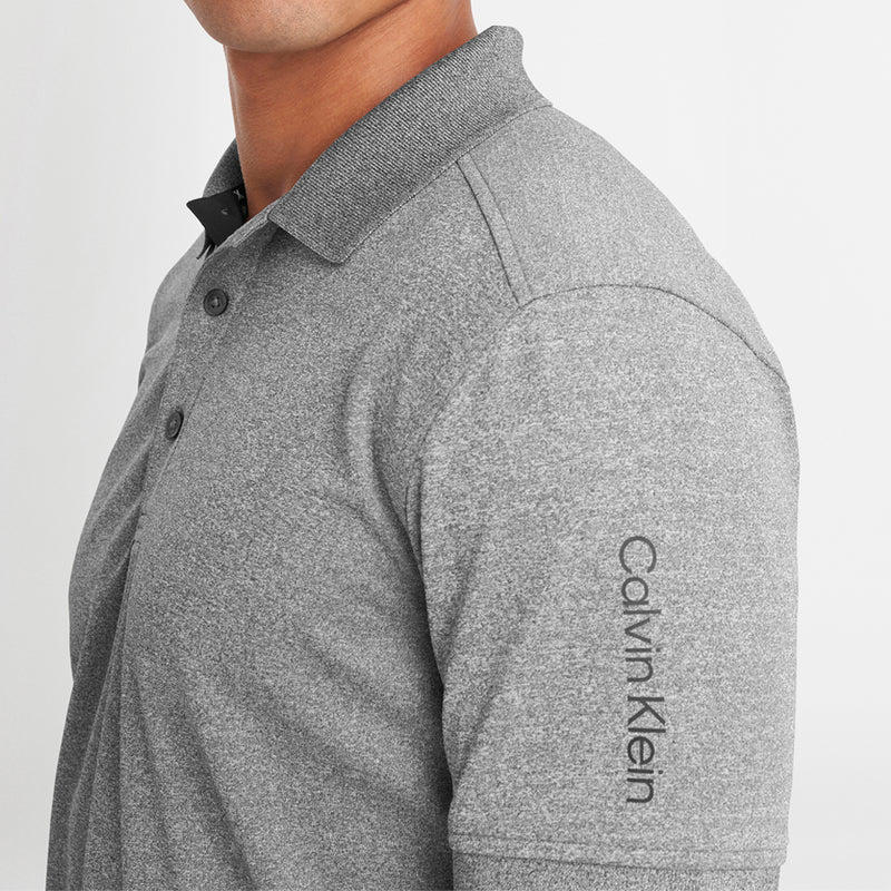 Calvin Klein Club Polo Shirt - Greymarl