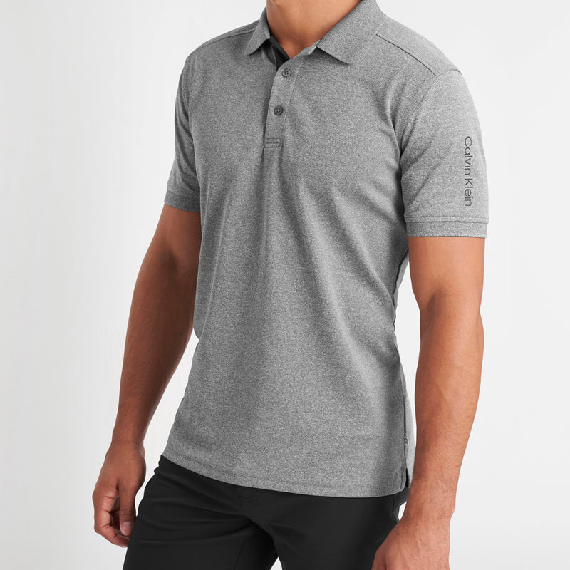 Calvin Klein Club Polo Shirt - Greymarl