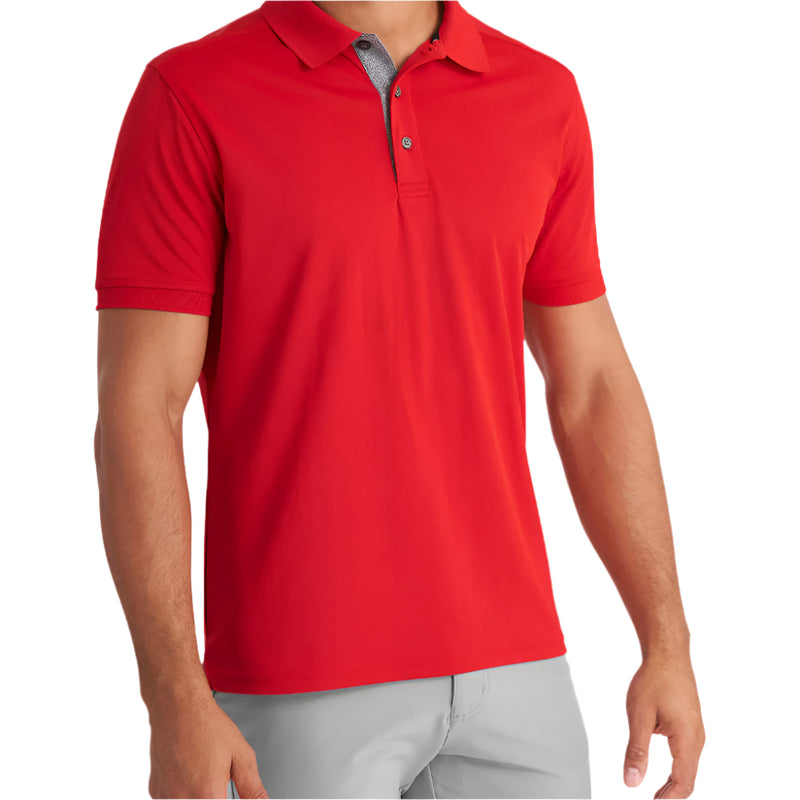 Calvin Klein Club Polo Shirt - Red