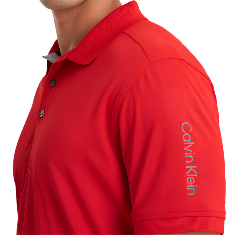 Calvin Klein Club Polo Shirt - Red