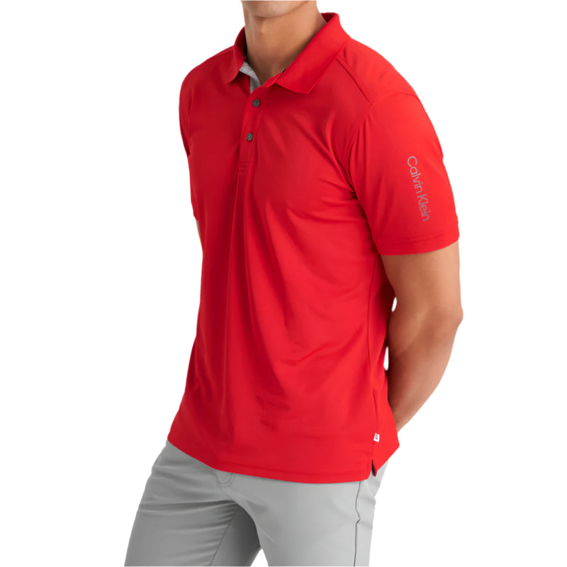 Calvin Klein Club Polo Shirt - Red