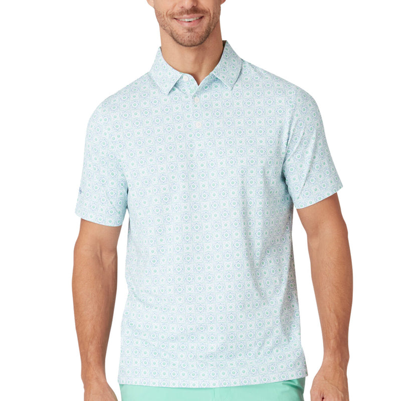 Callaway Golf Foulard Polo Shirt - Neptune Green