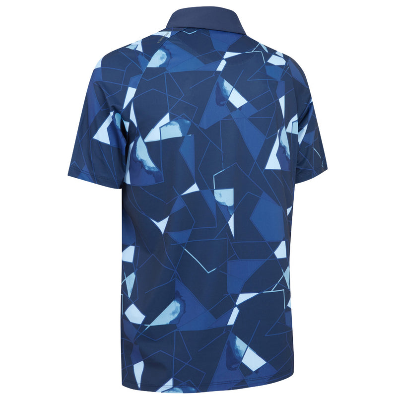 Callaway Kick Flip Print Polo Shirt - Peacoat