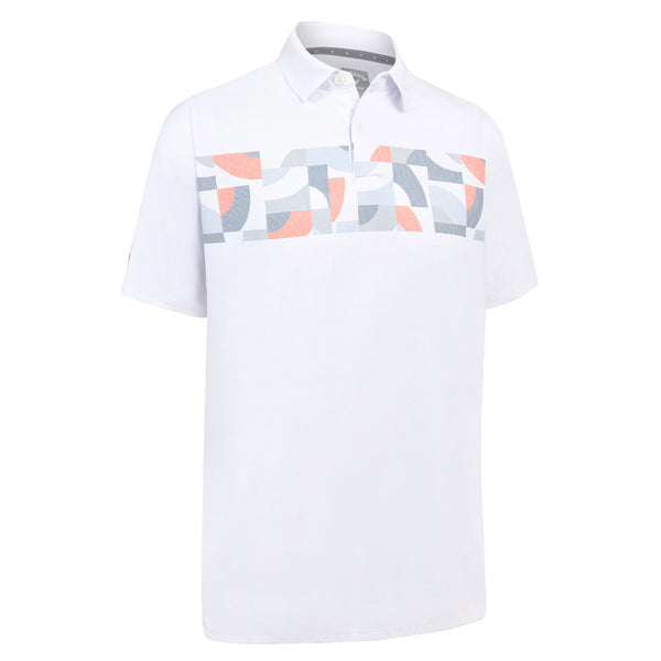 Callaway Optical ‘C’ Polo Shirt - Bright White