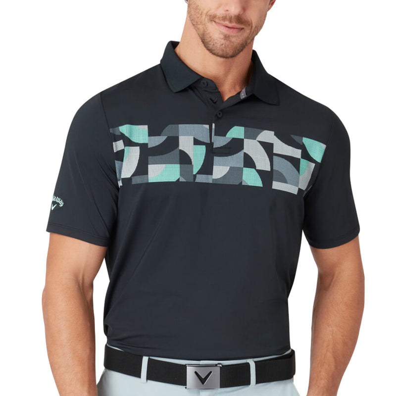 Callaway Optical ‘C’ Polo Shirt - Caviar