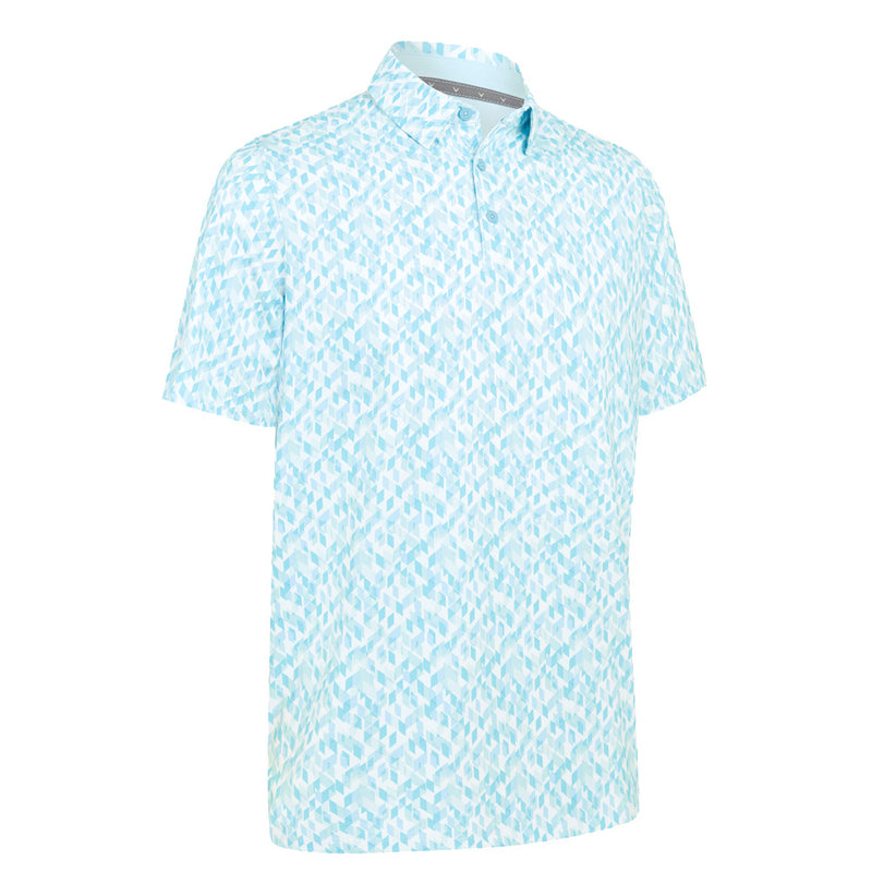 Callaway Kaleidoscope Chev Polo Shirt - Arctic Paradise