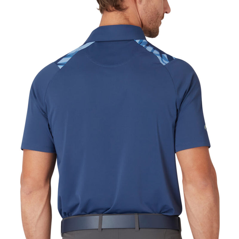 Callaway Trippy Block Polo Shirt - Peacoat