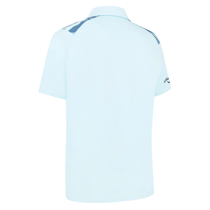 Callaway Trippy Block Polo Shirt - Arctic Paradise