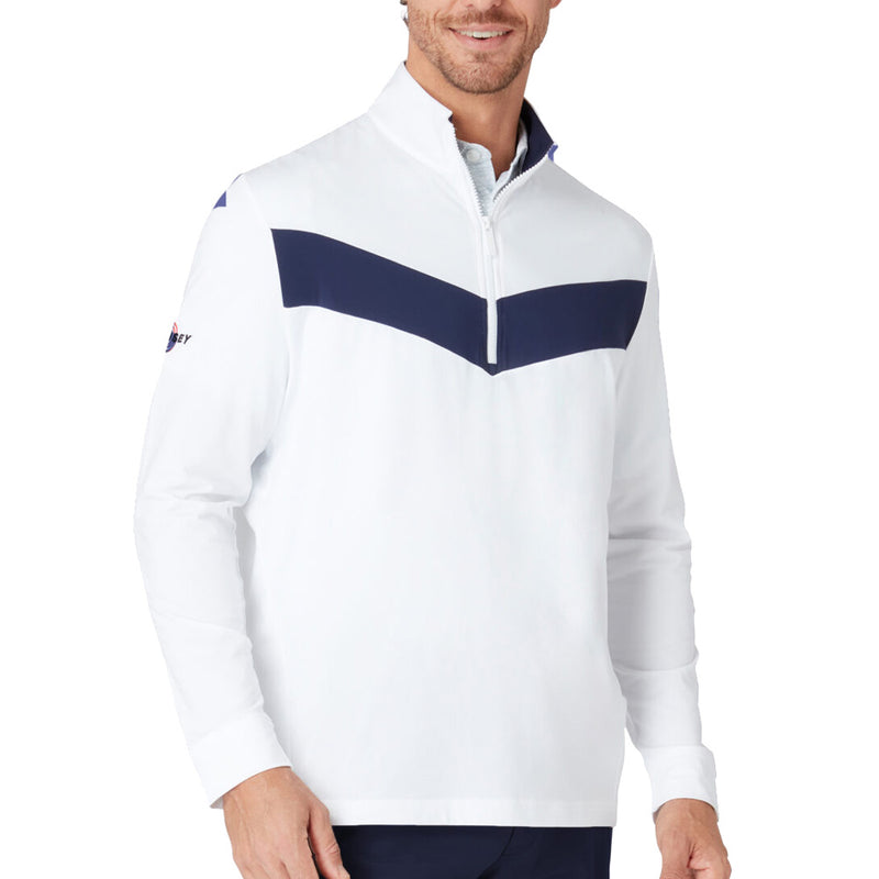 Callaway Odyssey 1/4 Zip Pullover - Bright White