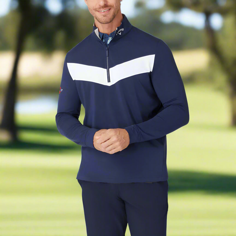 Callaway Odyssey 1/4 Zip Pullover - Peacoat