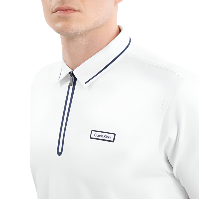 Calvin Klein Belmont Polo Shirt - White