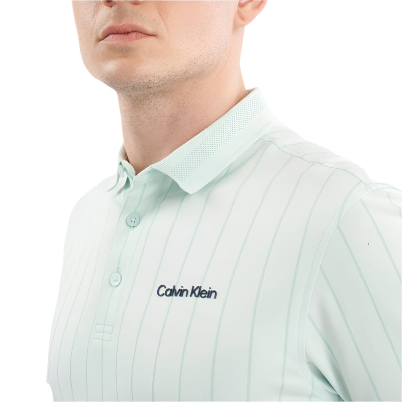 Calvin Klein Cape Club Polo Shirt - Light Jade