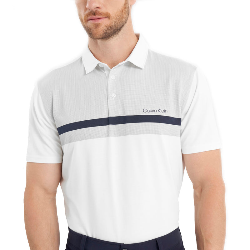 Calvin Klein Clearview Polo Shirt - White