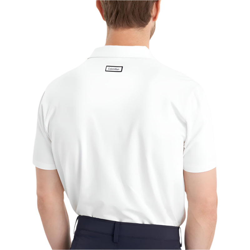 Calvin Klein Clearview Polo Shirt - White