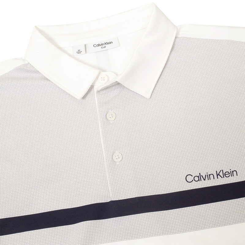 Calvin Klein Clearview Polo Shirt - White