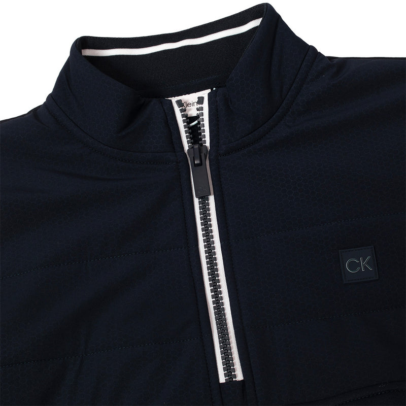 Calvin Klein Atlantic Hybrid 1/2 Zip Pullover - Navy