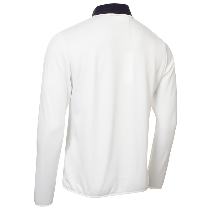 Calvin Klein Atlantic Hybrid 1/2 Zip Pullover - White