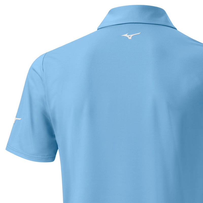 Mizuno Cali Stripe Polo Shirt - Air Blue