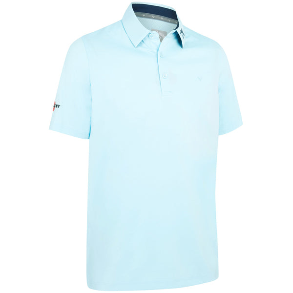 Callaway 3 Chev Odyssey Polo Shirt - Arctic Paradise