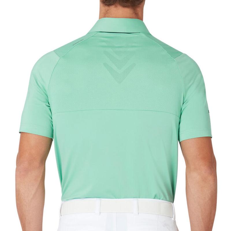 Callaway 3 Chev Odyssey Polo Shirt - Neptune Green