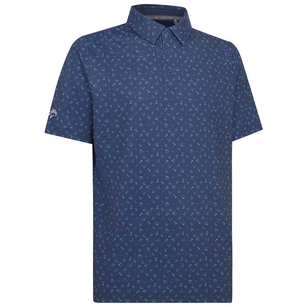 Callaway All Over 'Drive' Polo Shirt - Peacoat