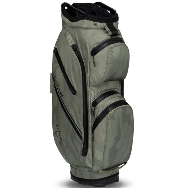 Callaway Chase 14 Dry Waterproof Cart Bag - Green Camo