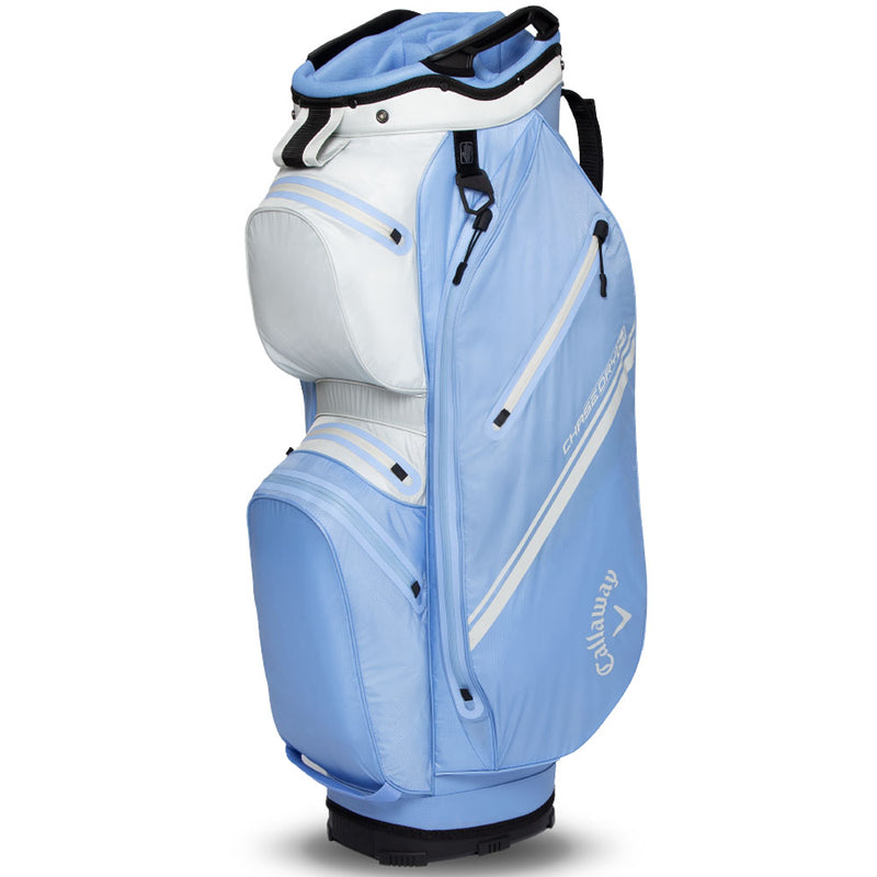 Callaway Chase 14 Dry Waterproof Cart Bag - Hydrangea/Silver