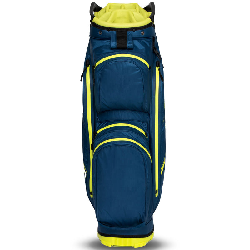 Callaway Chase 14 Dry Waterproof Cart Bag - Navy/Florescent Yellow