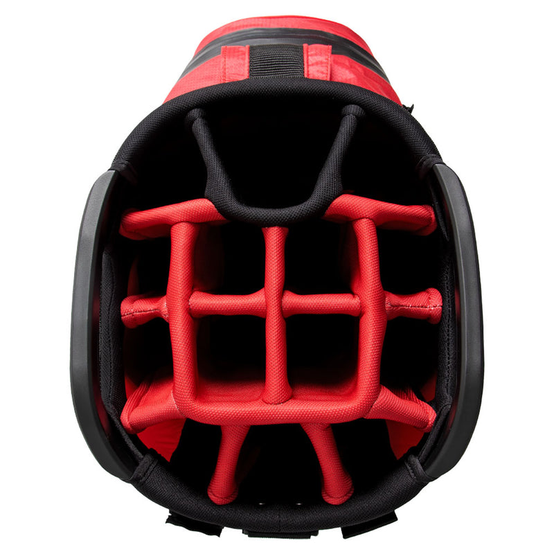 Callaway Chase 14 Dry Waterproof Cart Bag - Red/Black