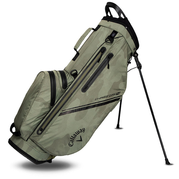 Callaway Chase 14 Dry Waterproof Stand Bag - Green Camo