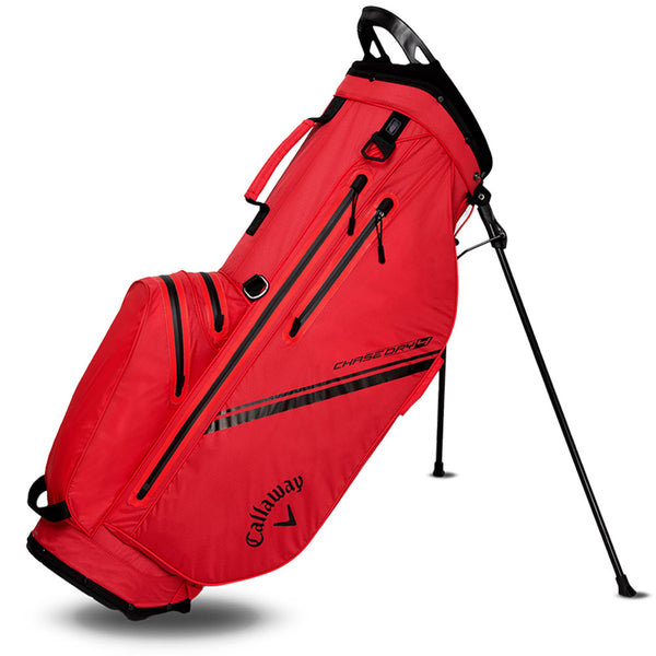 Callaway Chase 14 Dry Waterproof Stand Bag - Red/Black