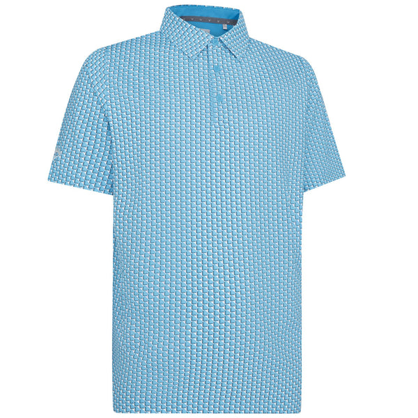 Callaway Chev Geo Polo Shirt - Hawaiian Surf