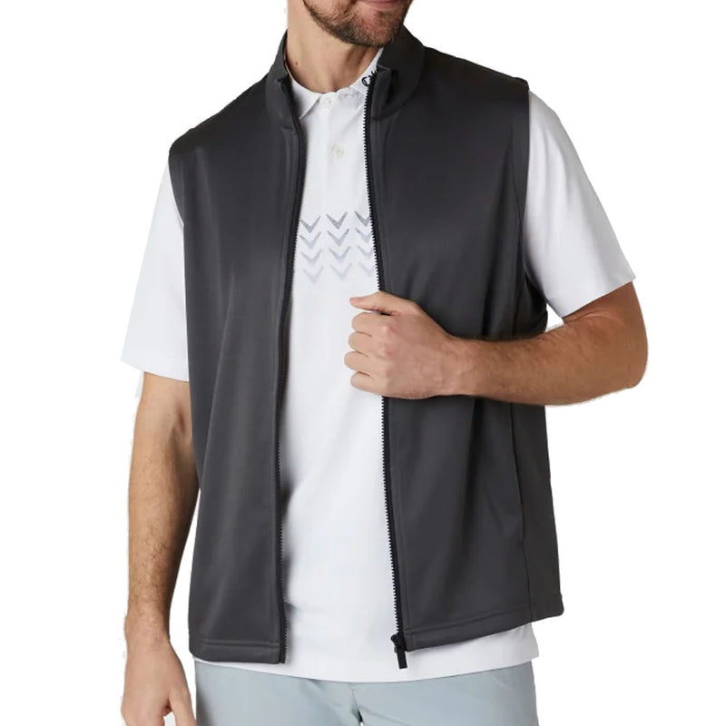 Callaway Chev High Gauge Gilet - Asphalt