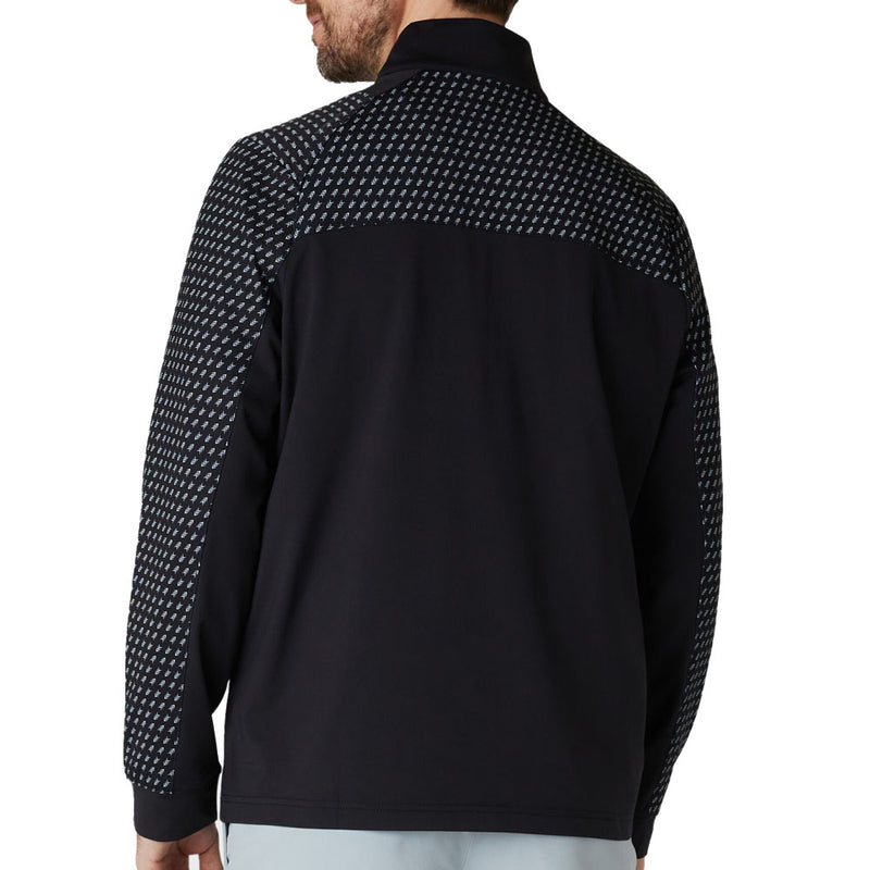 Callaway Chev Motion Print Pullover - Caviar