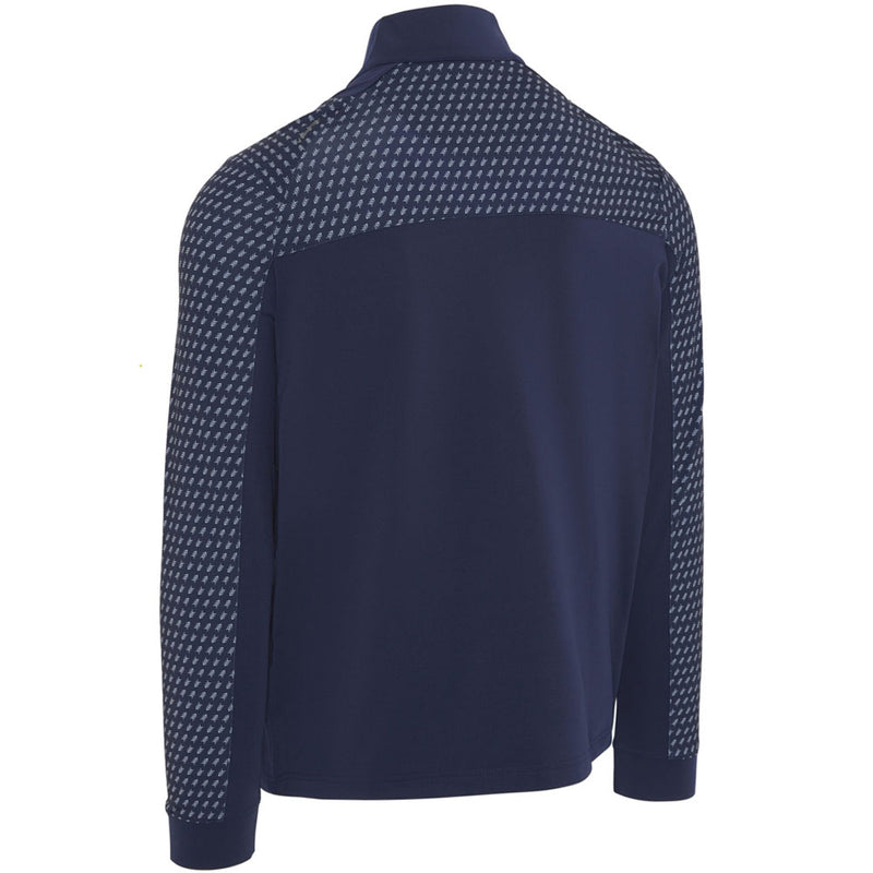 Callaway Chev Motion Print Pullover - Peacoat