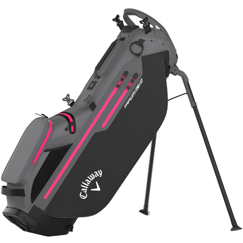 Callaway Fairway C HD Stand Bag - Black/Charcoal/Pink